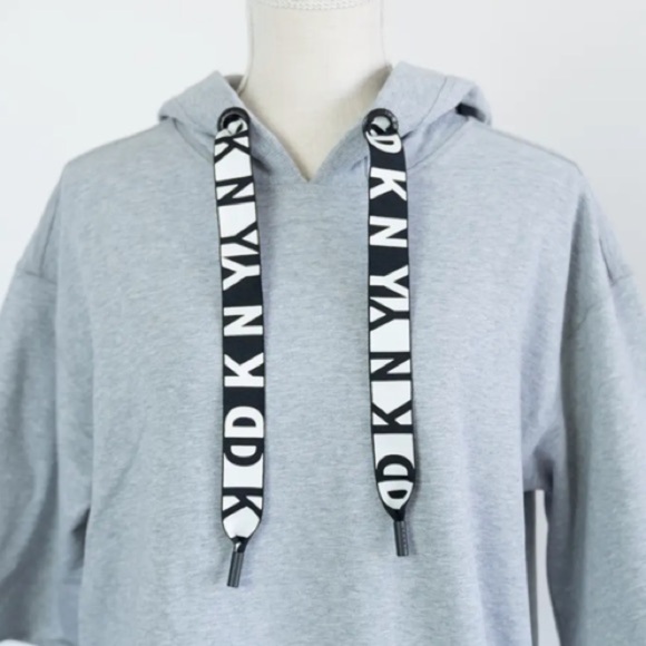 DKNY Sport Logo Hoodie Dress - Picture 8 of 11